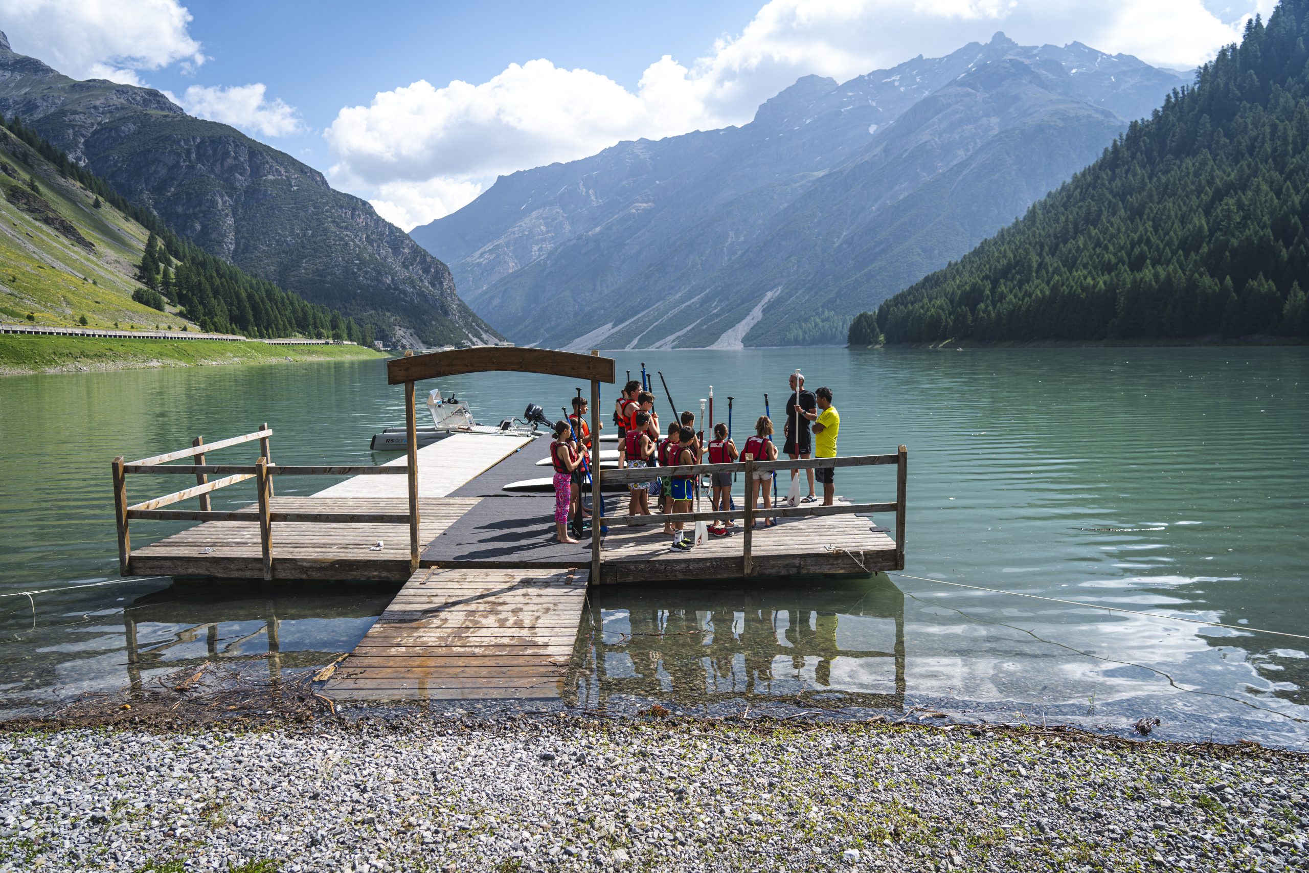 SUP & KAYAK sul lago di LIVIGNO